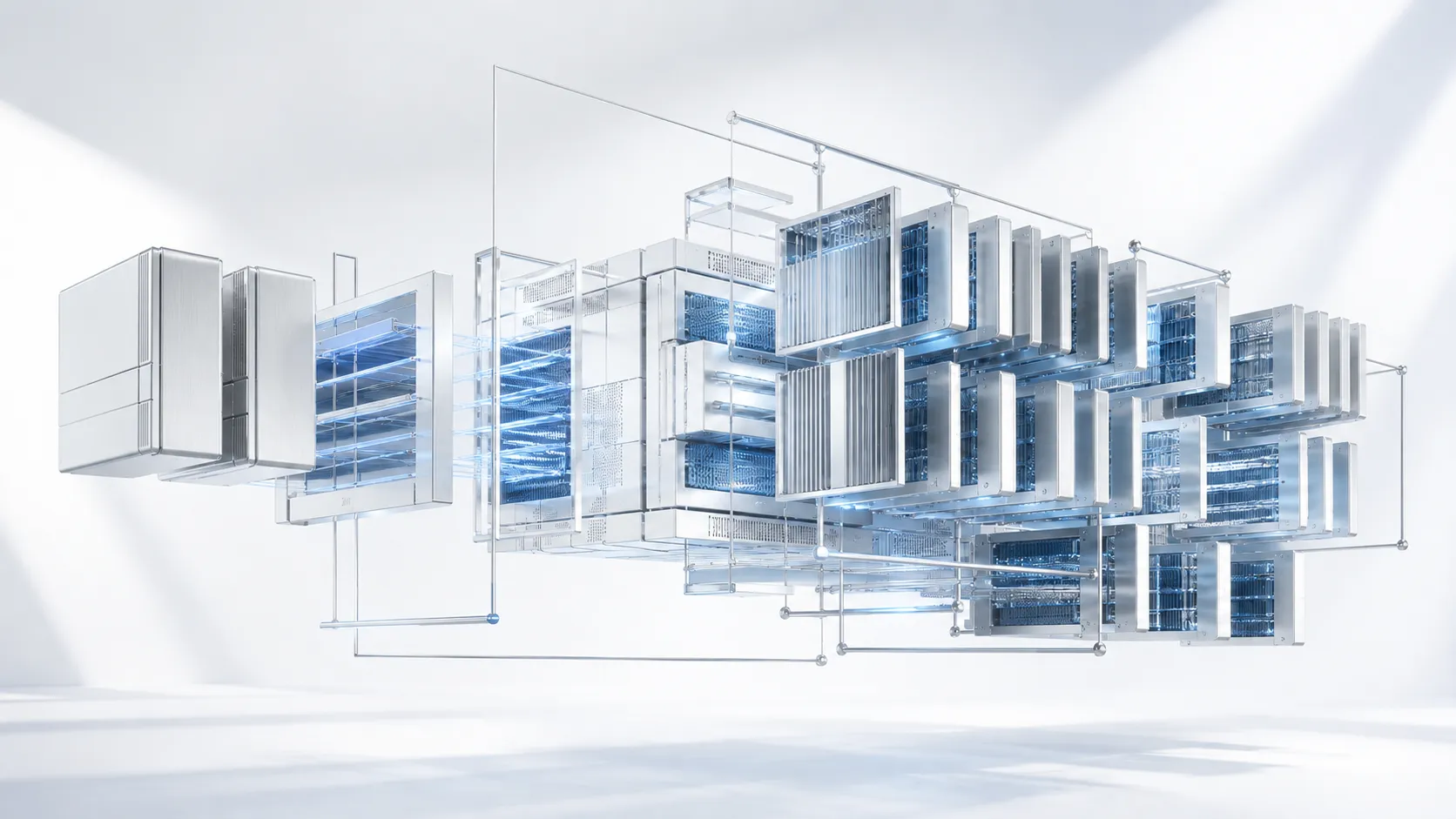 Concept illustration of enterprise systems modernization